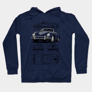 Drawing of the coolest sport car ever Hoodie